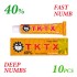 50pcs Tubes 40% TK Numbing Cream For Piercing/waxing Makeup Cream TK Topical Anaesthetic Tattoo Cream