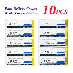 39.9% New Release The Original  J-pro Numb Cream Anesthetic 3-5 Hours  Fast Skin Numb Cream 10PCS 